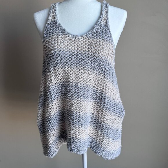 Free People Stars that Shine Chunky Knot Sheer Large Hole‎ Crochet Distress M - Picture 2 of 7